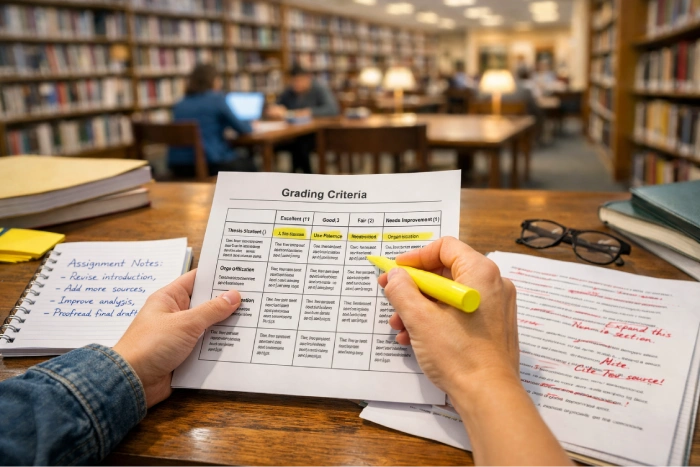 Understand a University Grading Rubric